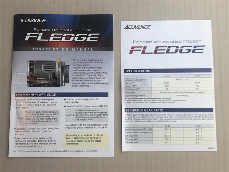 Acuvance Fledge 10.5T Brushless Drift Motor - Purple