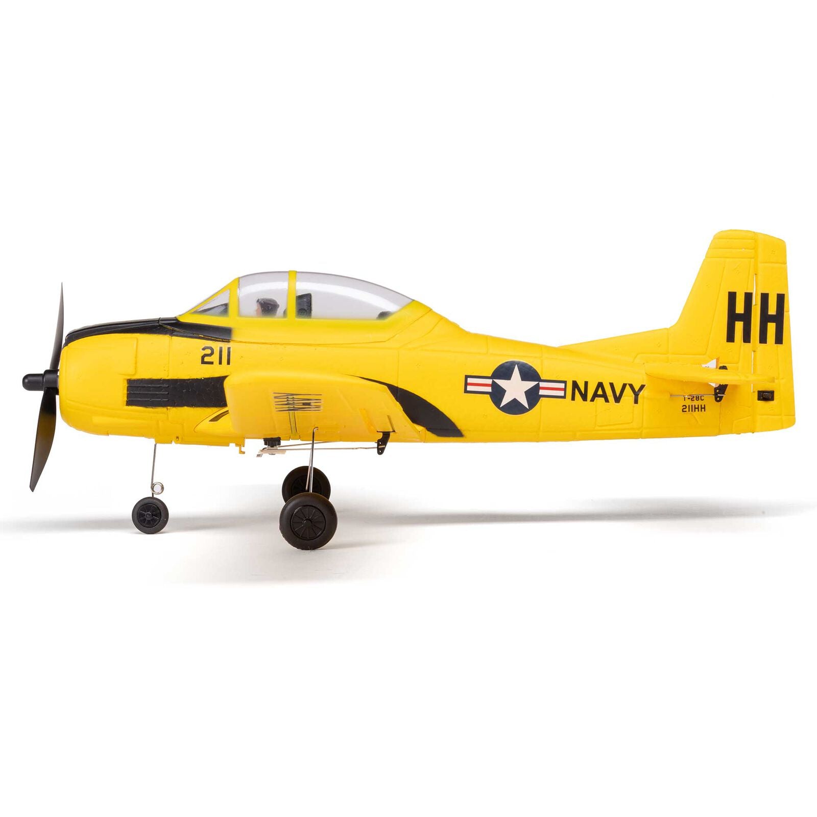 Hobbyzone T-28 Trojan 450mm RTF with SAFE (2 Flight Batteries Included)