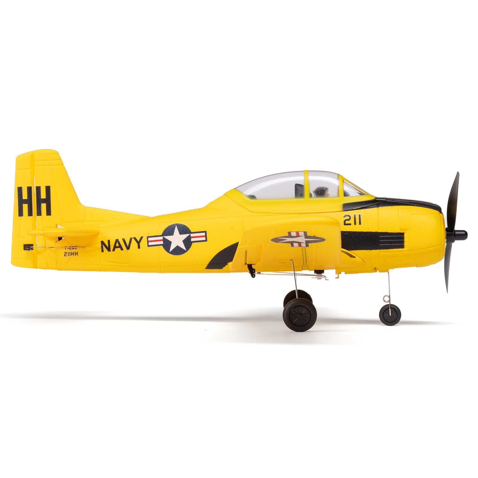 Hobbyzone T-28 Trojan 450mm RTF with SAFE (2 Flight Batteries Included)