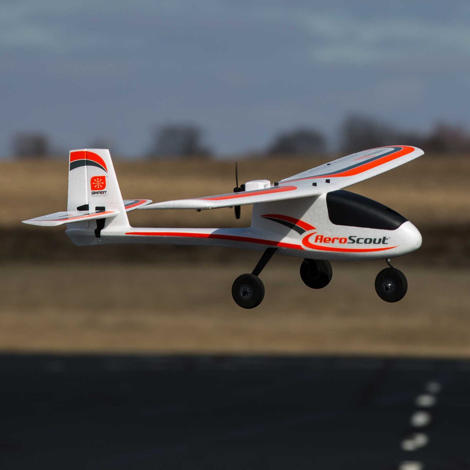 HobbyZone AeroScout S 2 1.1m RTF Basic with SAFE and RealFlight