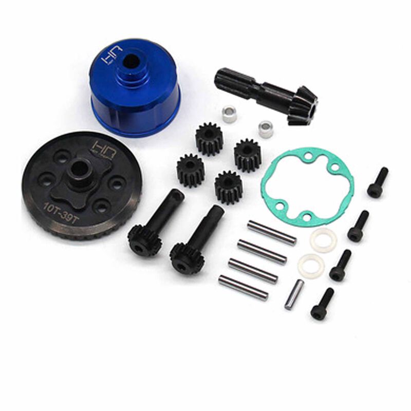 Hot Racing Assembled Front Differential Set, 1/16 Traxxas Mini XRT