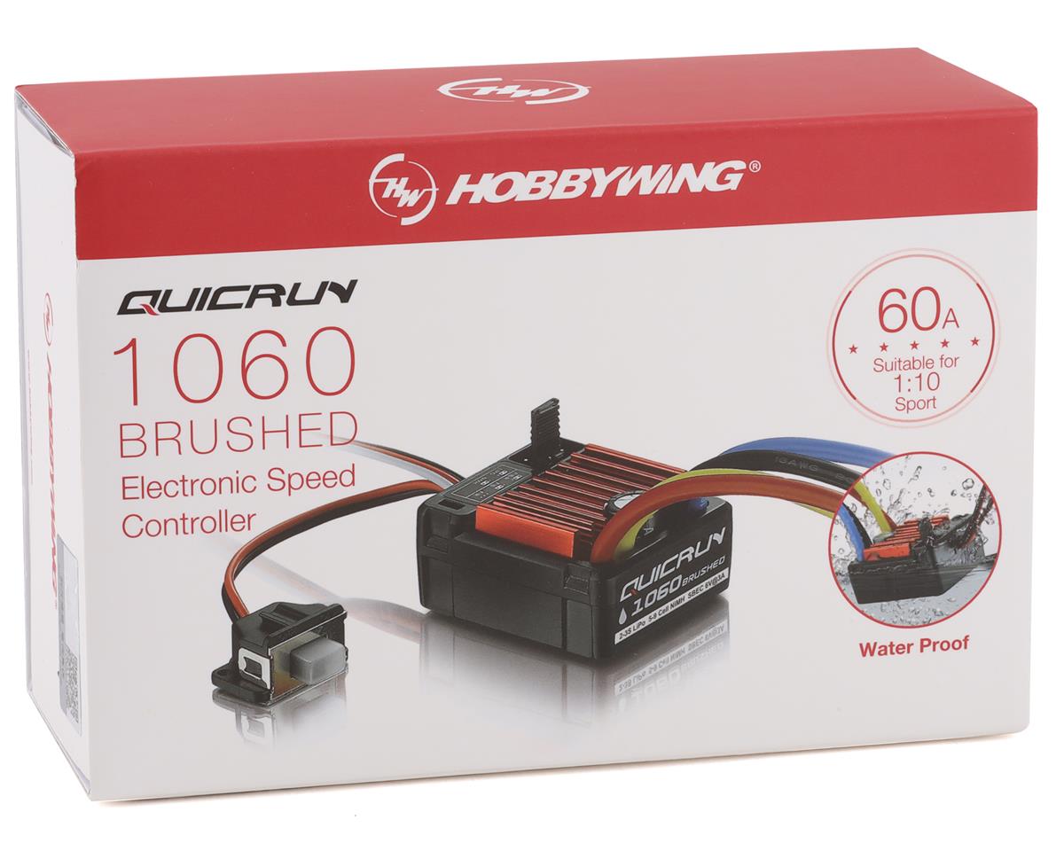 Hobbywing Quicrun 1060 1/10 Brushed ESC