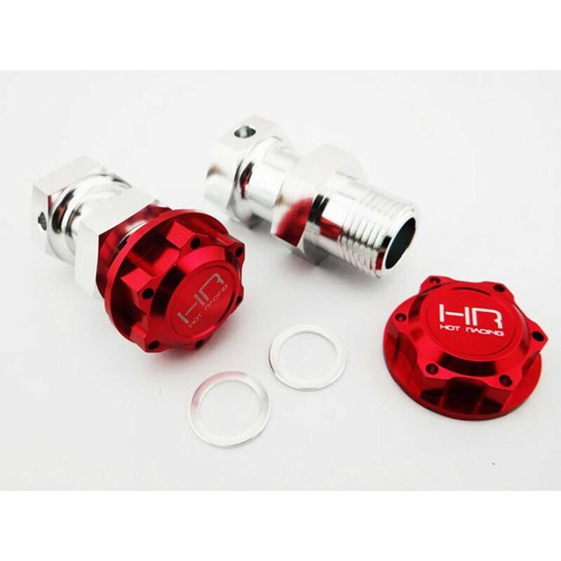 Hot Racing Aluminum Wheels Hex Extensions - Losi 5ive