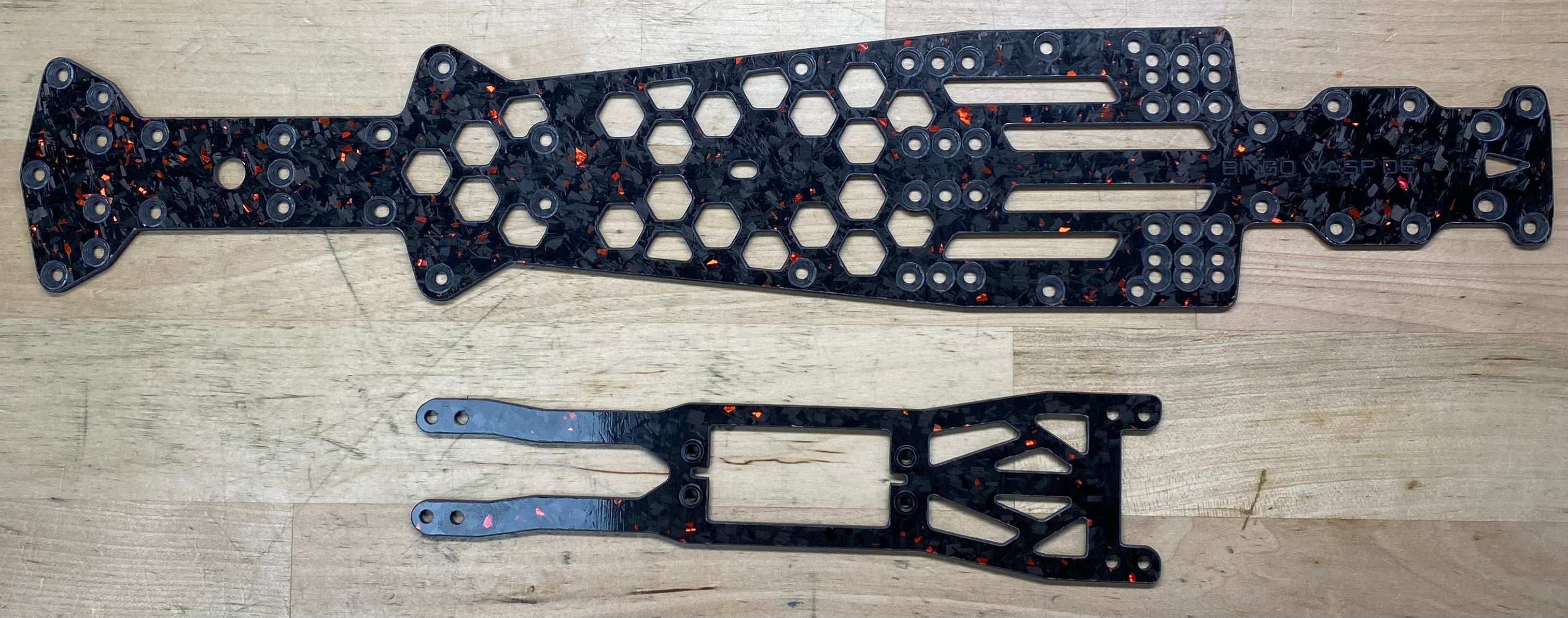 Bingo RC Designs Wasp D6 Chassis for the Sakura D6 Drift Platform