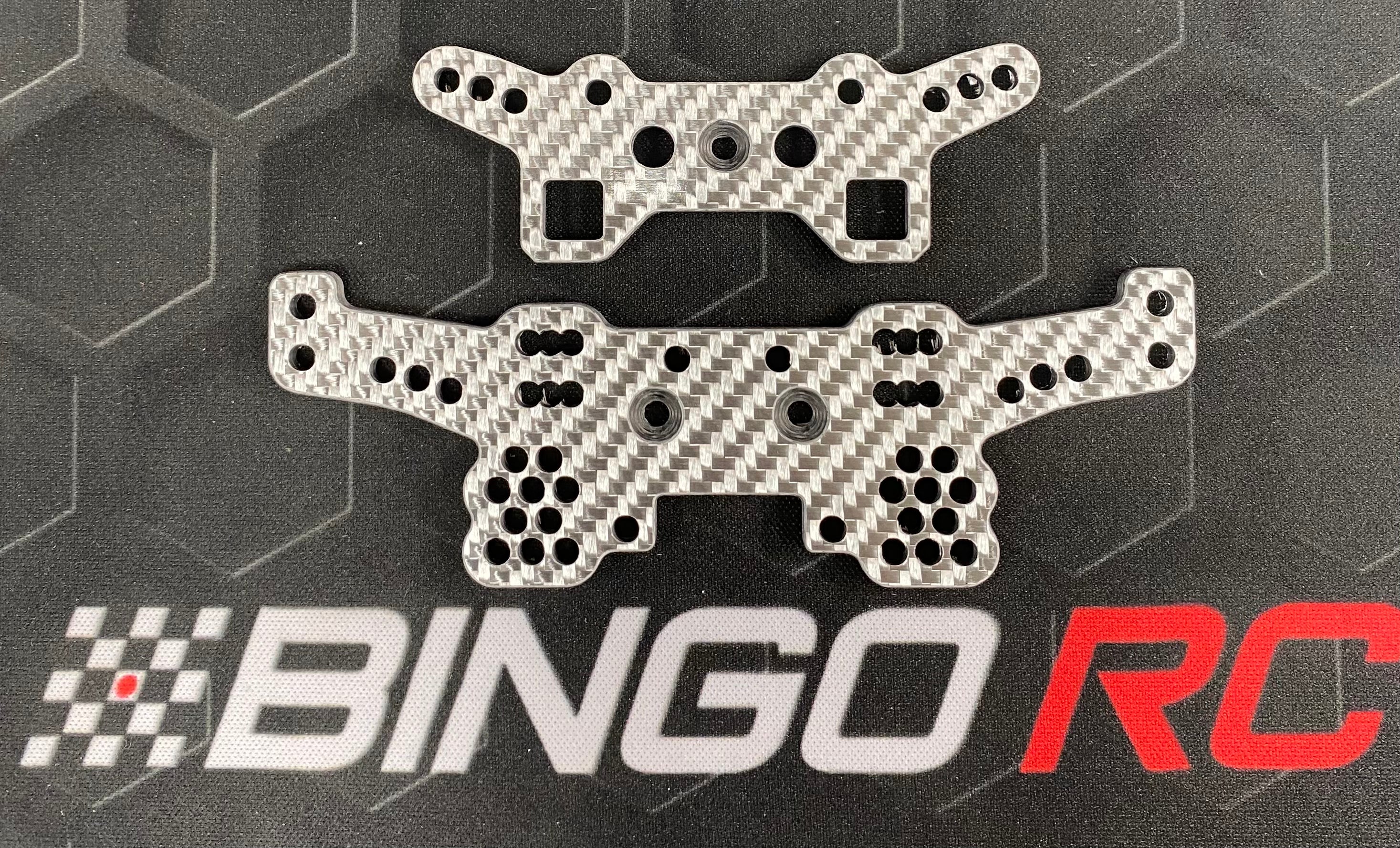 Bingo RC Designs WASP DC10 Shock Towers (AE DC10)