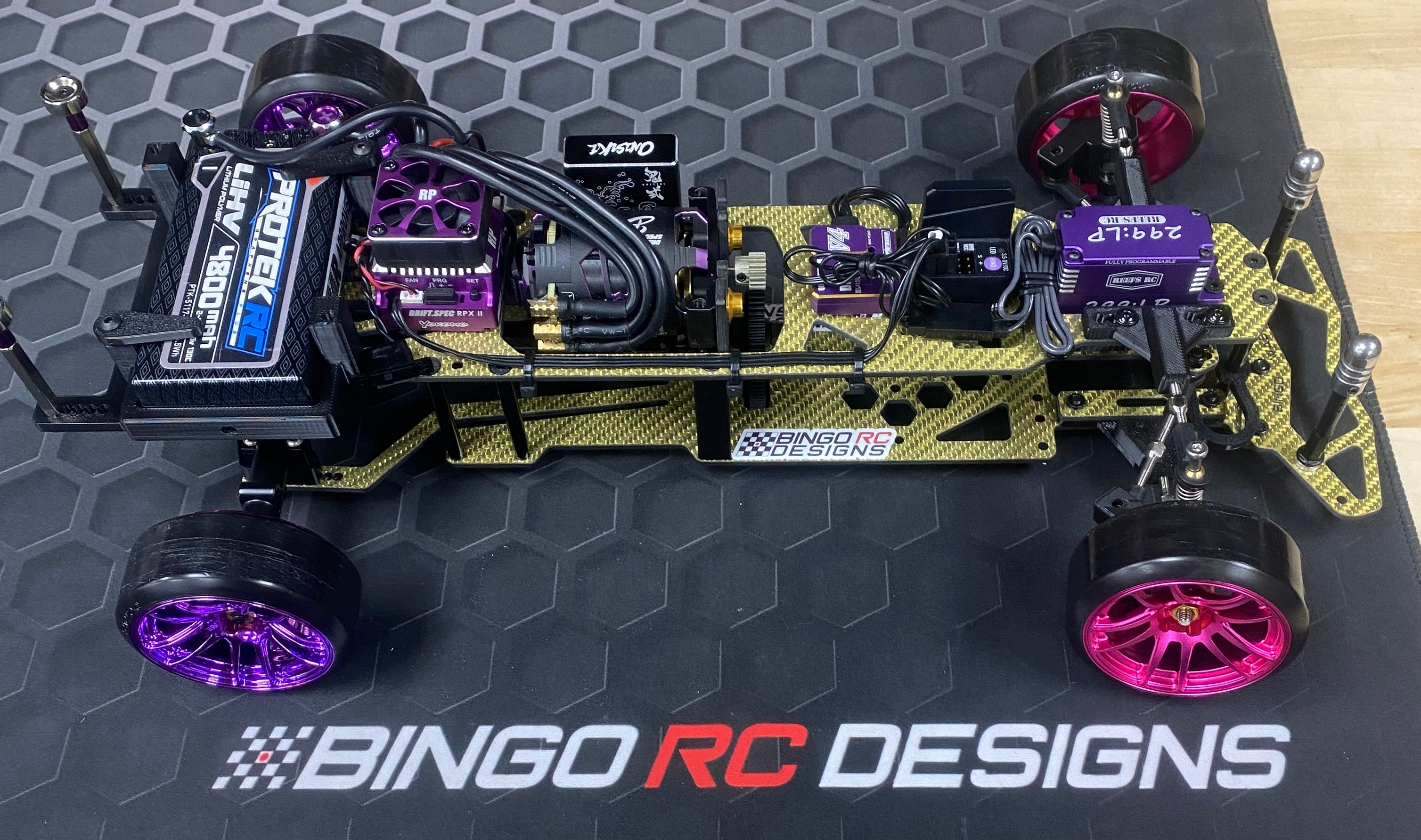 Bingo RC Designs Hachi Drift Car Chassis Kit