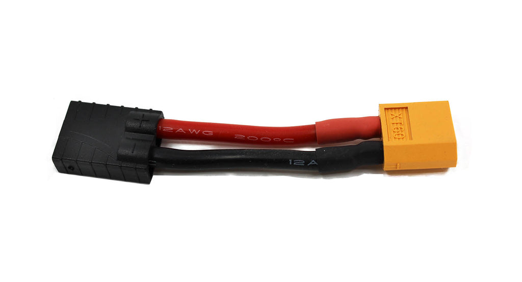 Progressive RC Short Wired Battery Adapters - 3" (1)