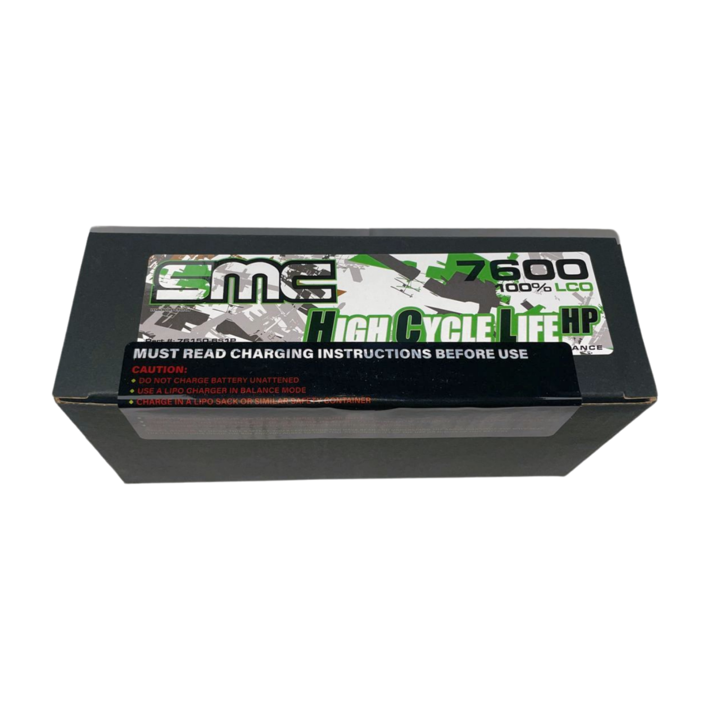 SMC HCL-HP 6S 22.2V 7600mAh 150C G10 Protection Plates LiPo Battery