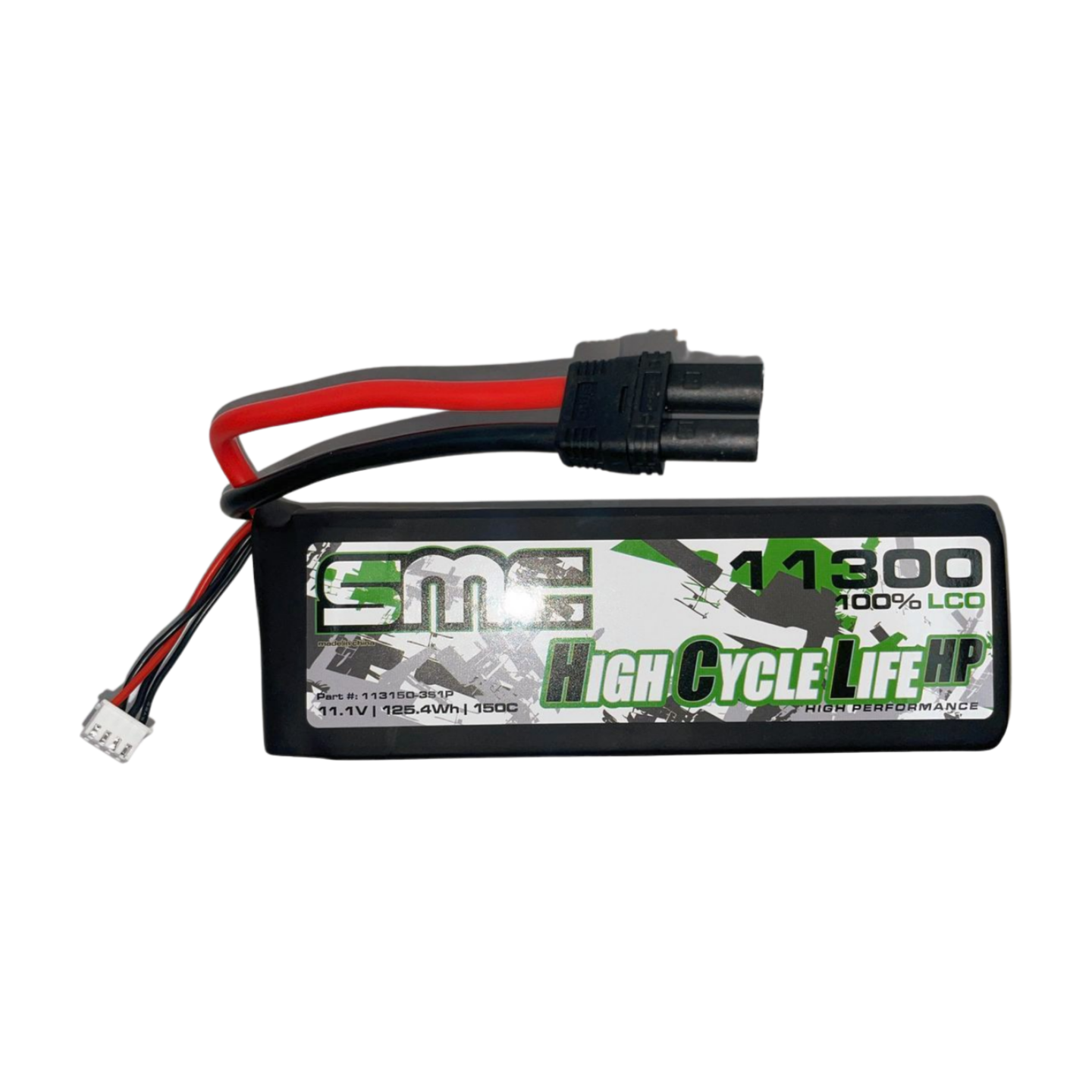 SMC HCL-HP 3S 11.1V 11300mAh 150C G10 Protection Plates LiPo Battery
