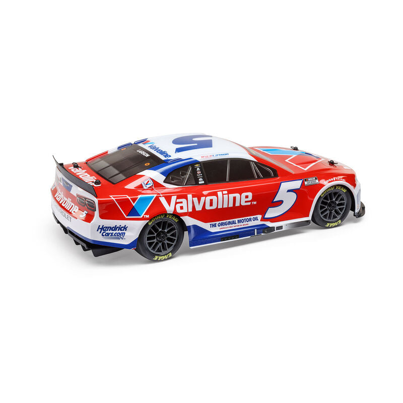 Losi 1/12 NASCAR RC Race Car Kyle Larson No. 5 Valvoline 2025 Chevrolet Camaro ZL1 2S AWD RTR Brushed On-Road (Battery & Charger Included)