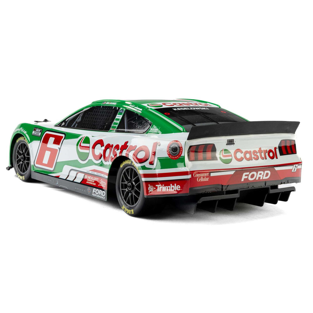 1/12 Losi NASCAR Brad Keselowski No. 6 2026 Castrol Ford Mustang (Battery & Charger Included)
