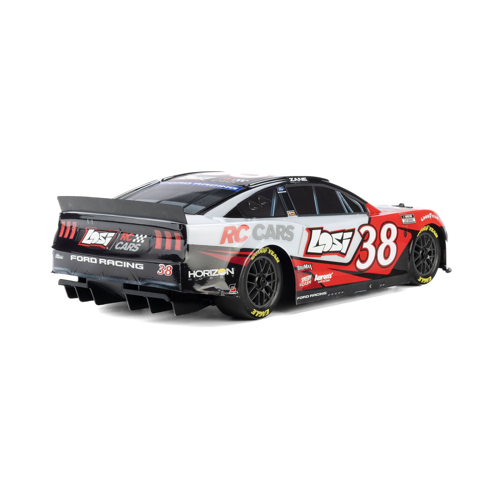 1/12 Losi NASCAR 2026 Zane Smith No. 38 Ford Mustang (Battery & Charger Included)