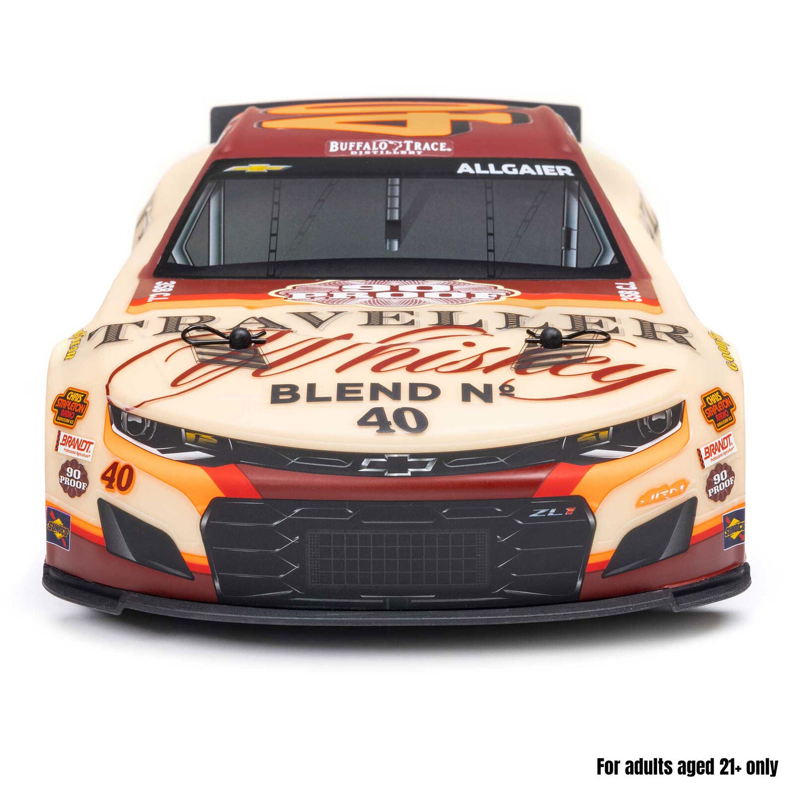 1/12 Losi NASCAR 2026 Justin Allgaier No. 40 Traveller Whiskey (Battery & Charger Included)