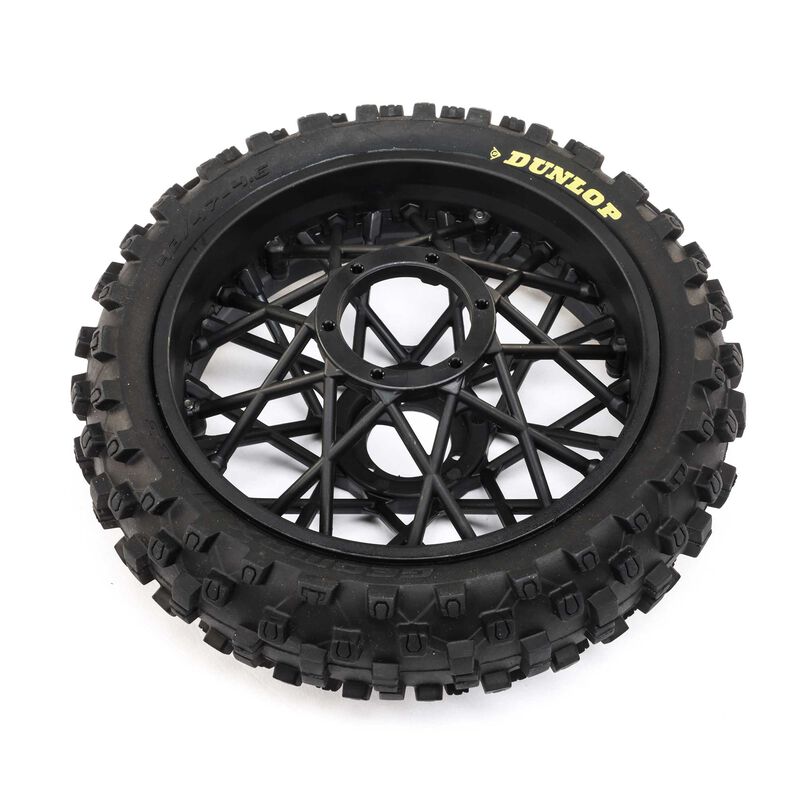 Losi Promoto-MX Dunlop MX53 Rear Mounted Tire (Assorted Colors)
