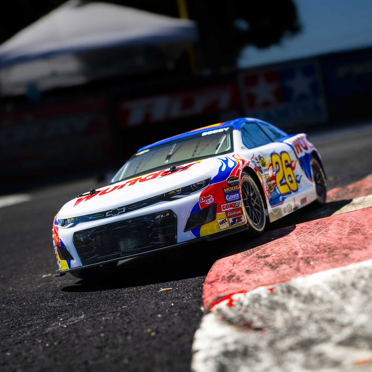 Losi NASCAR #26 Wonder Bread Chevy Camaro ZL1 1/12 2S AWD RTR On-Road Car (Ricky Bobby)