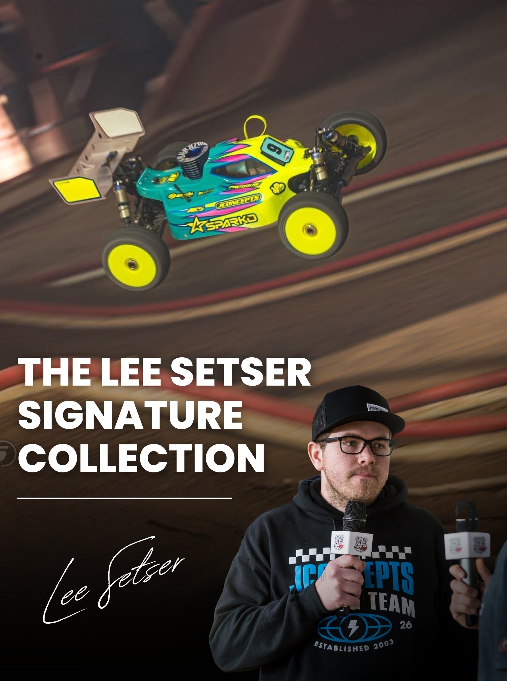 Lee Setser racing Sparko F8 at Adrenaline RC