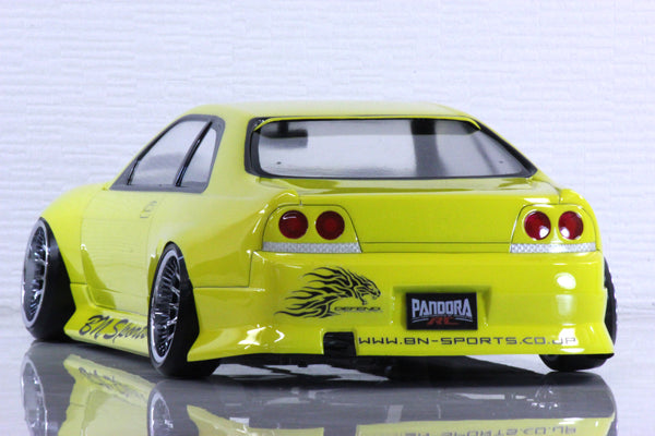 Pandora RC Nissan Skyline GTR R33 BN Sports Edition 1/10 Clear Drift Body