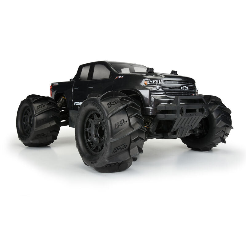 Pro-Line 1/10 Dumont F/R 2.8" MT Tires Mounted 12mm/14mm Black Raid (2)
