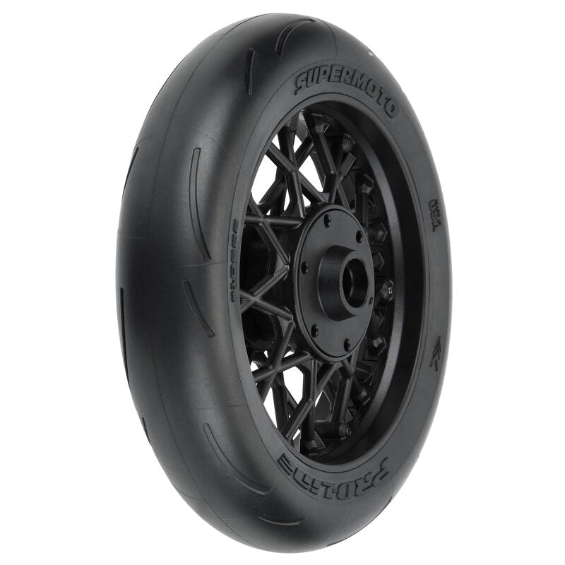Pro Line Racing Promoto Pro-Line 1/4 Supermoto S3 Motorcycle Front Tire for PROMOTO-MX