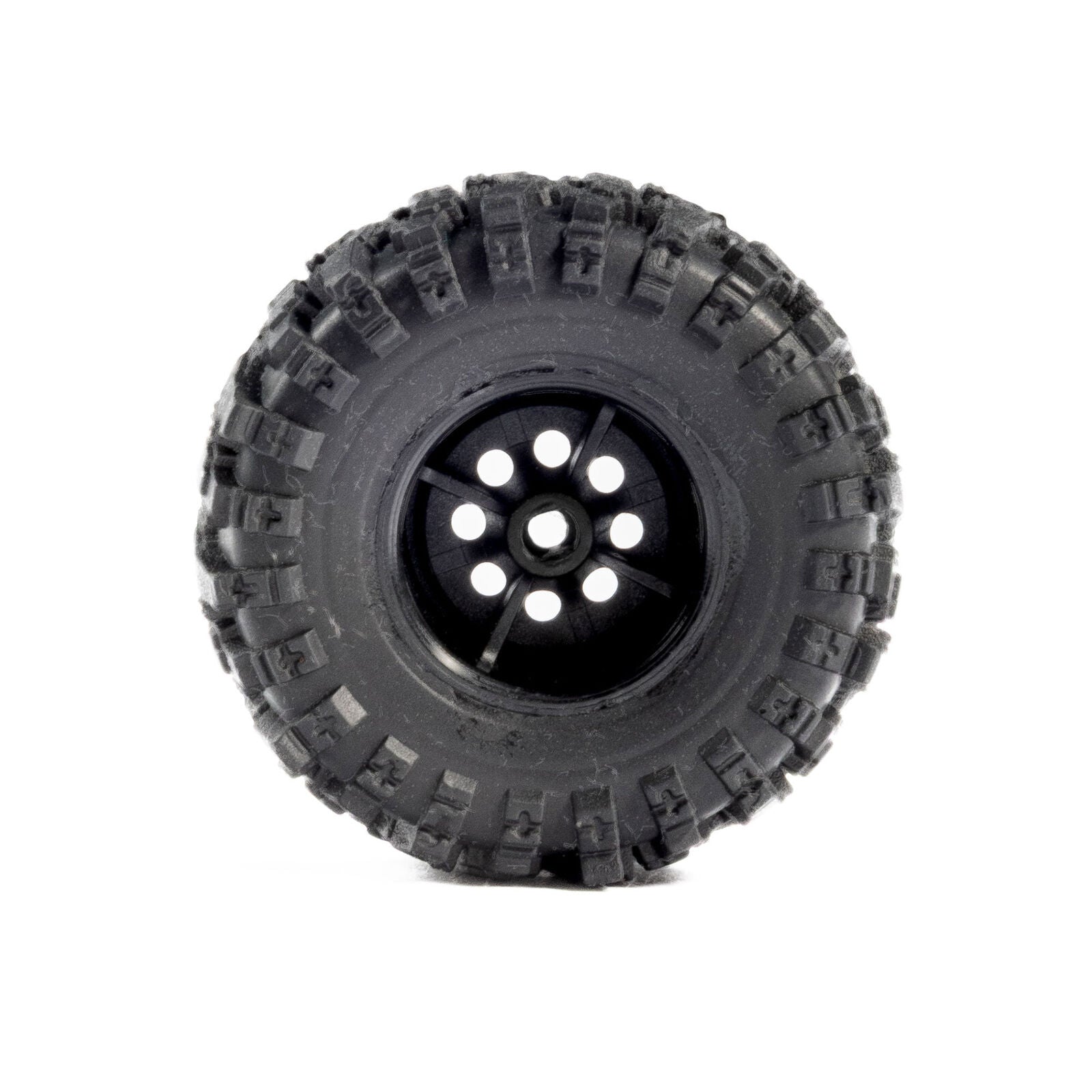 Proline 1/30 Baja Pro X Front/Rear Mounted Chrome Beast Tires (4): Axial SCX30