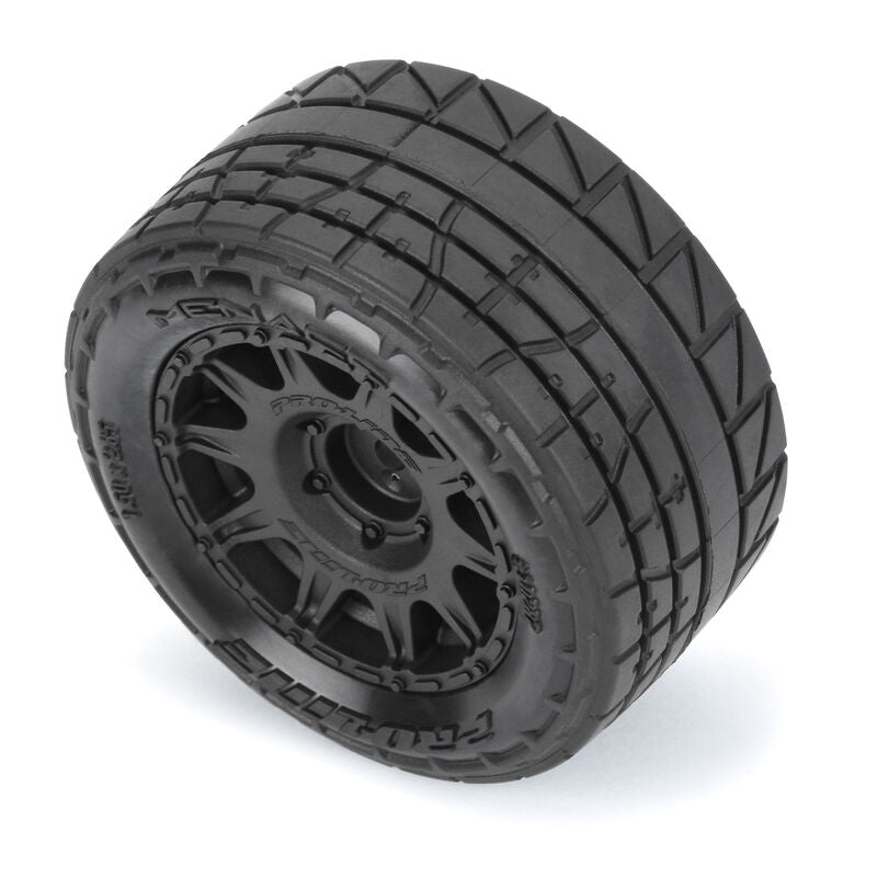 Pro-Line 1/18 Menace F/R Street Tires MTD 12mm Black Raid (4): Granite GROM