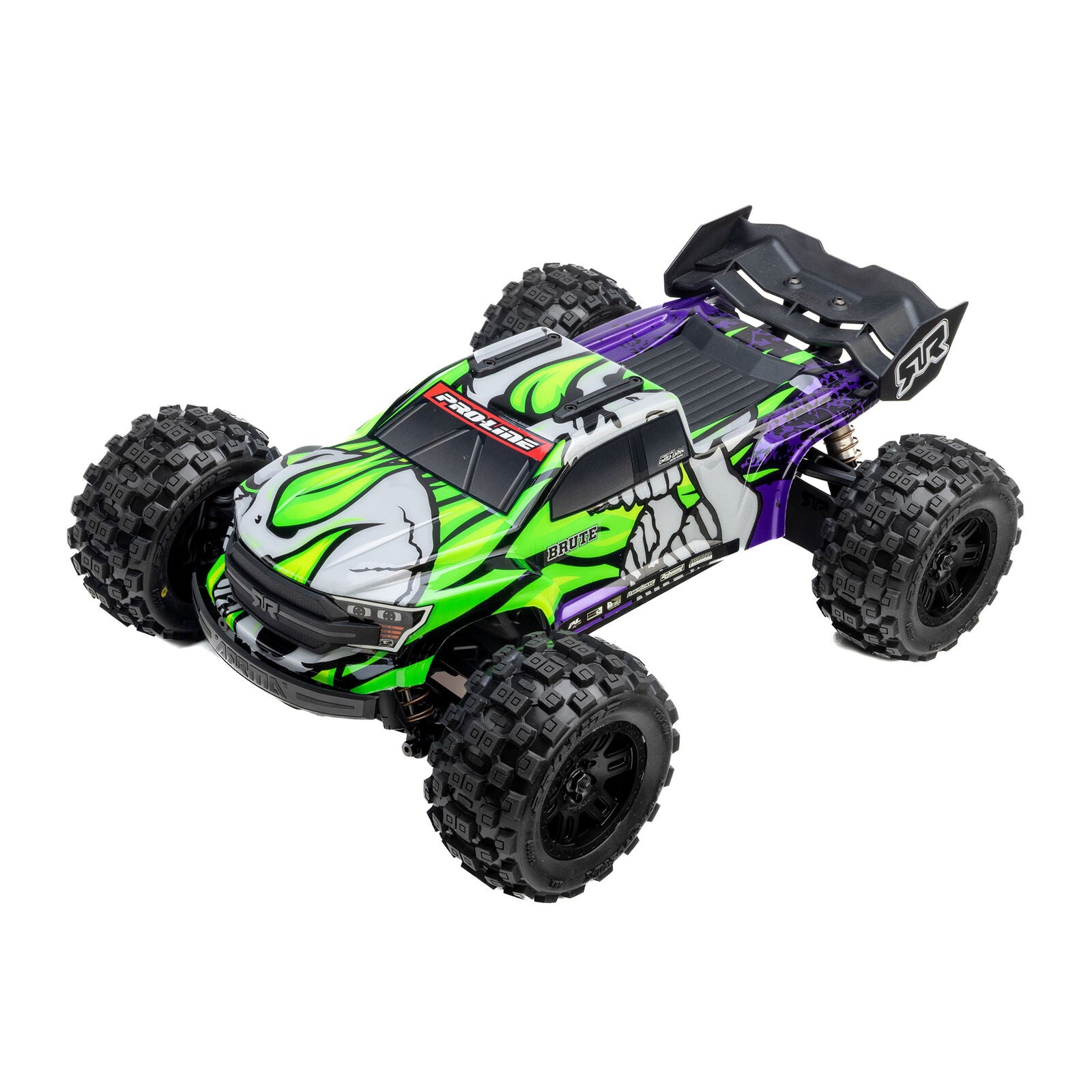 Pro-Line Badlands Front/Rear Tires MTD 12mm Black Split Six (2): ARRMA MINI KRATON