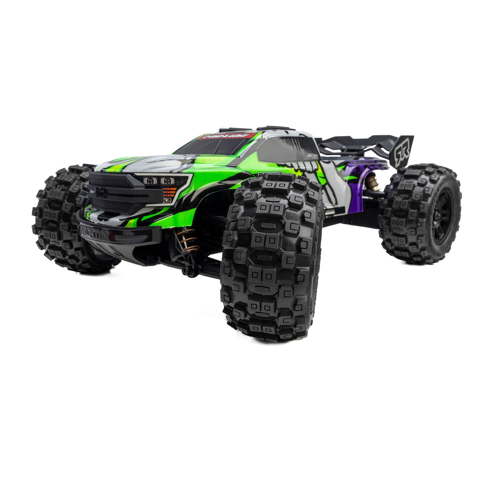Pro-Line Badlands Front/Rear Tires MTD 12mm Black Split Six (2): ARRMA MINI KRATON
