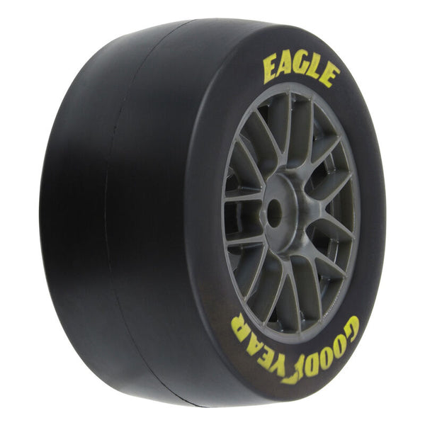 Pro-Line 1/12 Goodyear Eagle Soft Tire F/R MTD Gray Wheels (4):