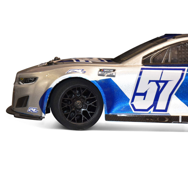 Pro-Line Fifty6 Foam Tire Mounted on Circuit Black Wheel 8mm Hex (4)