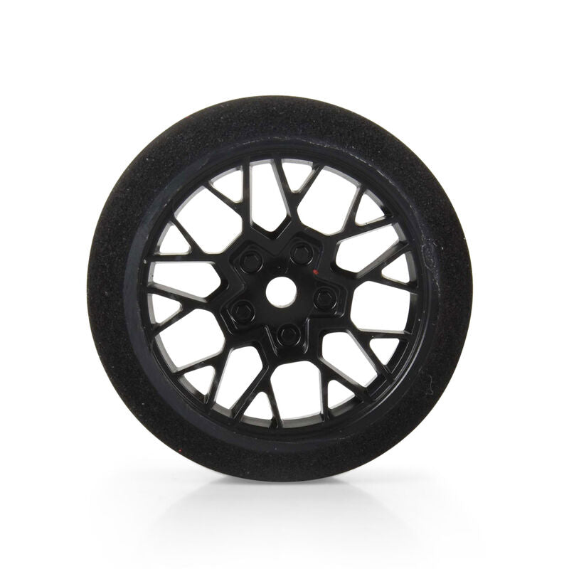 Pro-Line Fifty6 Foam Tire Mounted on Circuit Black Wheel 8mm Hex (4)