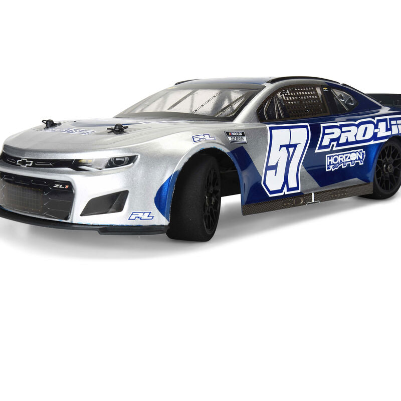 Pro-Line Fifty6 Foam Tire Mounted on Circuit Black Wheel 8mm Hex (4)