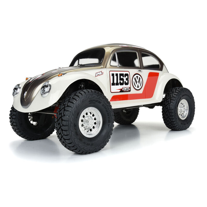 Pro-Line 1/10 Volkswagen Beetle Clear Body 12.3" (313mm) Wheelbase Crawlers