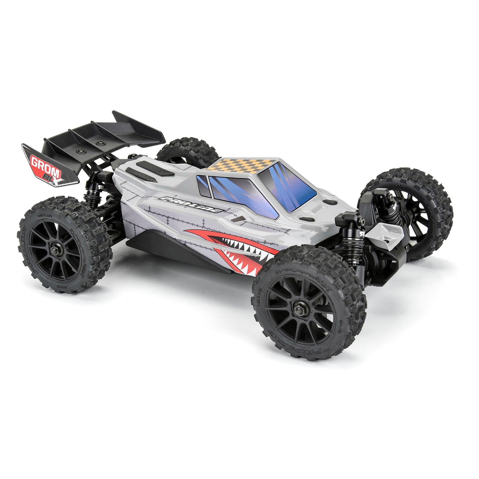 Pro-Line 1/14 Axis Tough-Color Gray Body: Typhon GROM PRO367114