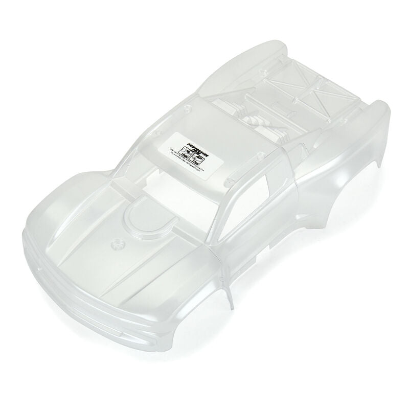 Pro-Line 1/16 Pre-Cut 2019 Chevy Silverado Trophy Truck Clear Body: GROM