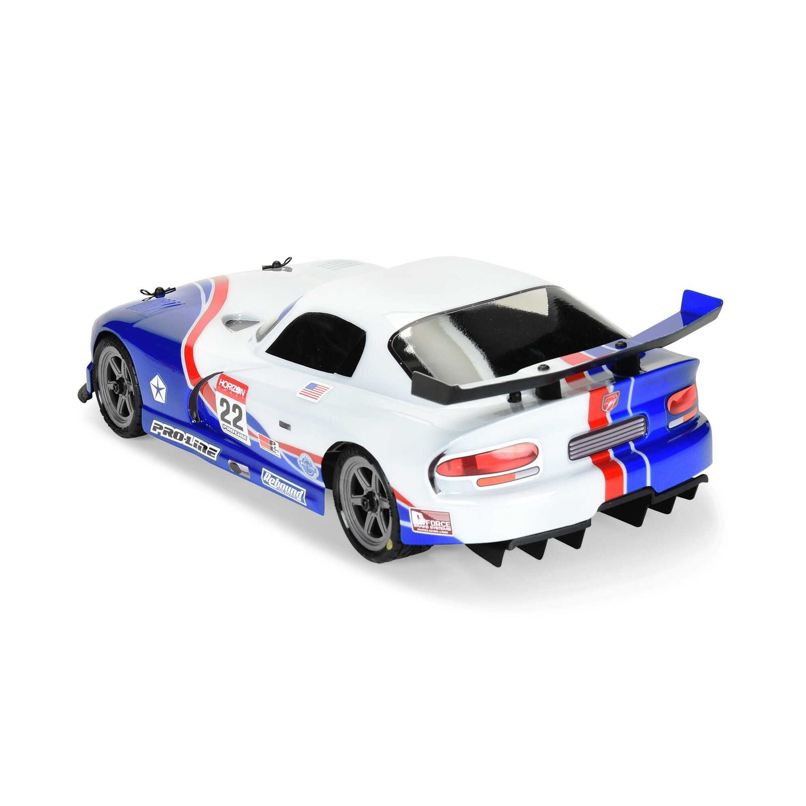 Pro-Line 1/12 Pre-Cut 2002 Dodge Viper GTS Clear Body: Losi Grom Racecar