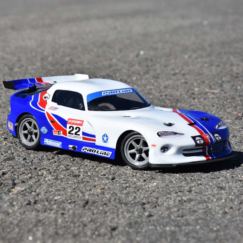 Pro-Line 1/12 Pre-Cut 2002 Dodge Viper GTS Clear Body: Losi Grom Racecar