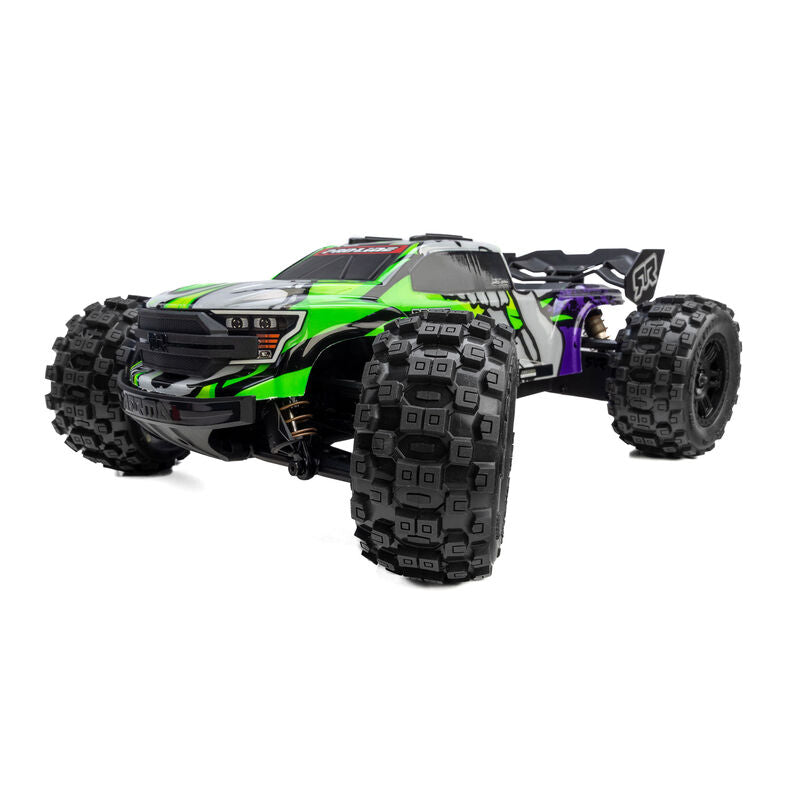 1/16 Limited Edition Pre-Cut/Pre-Painted Brute Body Ghostfire with Clipless System: ARRMA MINI KRATON