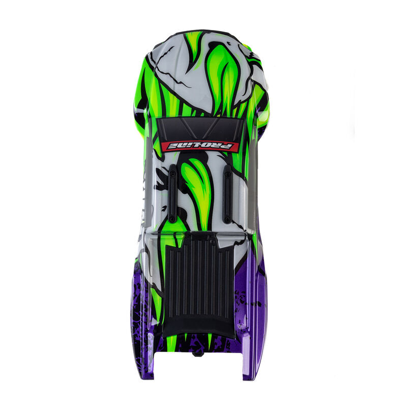 1/16 Limited Edition Pre-Cut/Pre-Painted Brute Body Ghostfire with Clipless System: ARRMA MINI KRATON