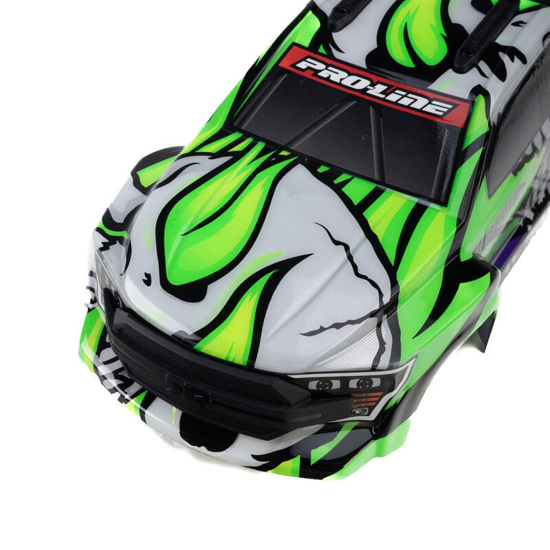 1/16 Limited Edition Pre-Cut/Pre-Painted Brute Body Ghostfire with Clipless System: ARRMA MINI KRATON