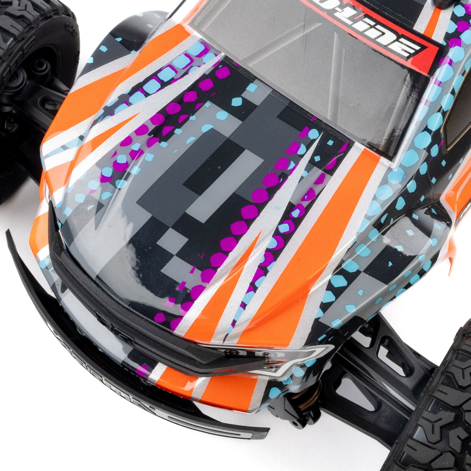Pro-Line 1/16 Limited Edition Pre-Cut/Pre-Painted Brute Digi Body with Clipless System: ARRMA MINI KRATON