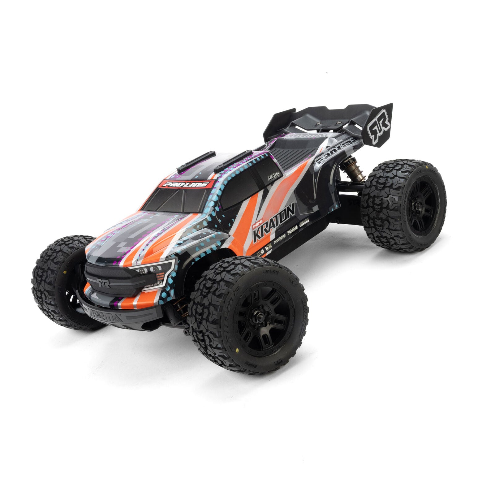 Pro-Line 1/16 Limited Edition Pre-Cut/Pre-Painted Brute Digi Body with Clipless System: ARRMA MINI KRATON