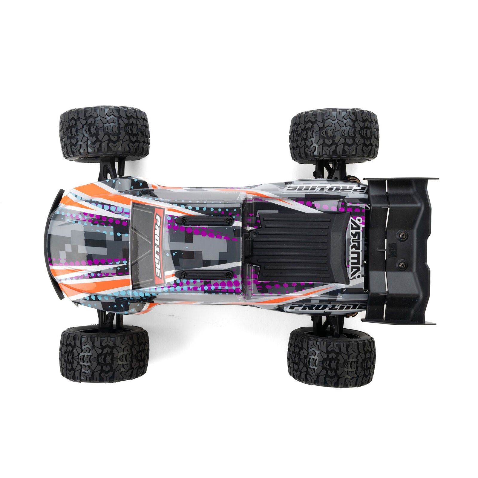 Pro-Line 1/16 Limited Edition Pre-Cut/Pre-Painted Brute Digi Body with Clipless System: ARRMA MINI KRATON