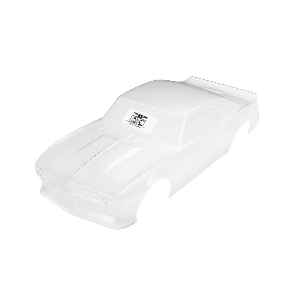 Pro-Line Racing 1/12 Pre-Cut 1968 Chevy Camaro Clear VTA Body: Losi NASCAR® Race Car