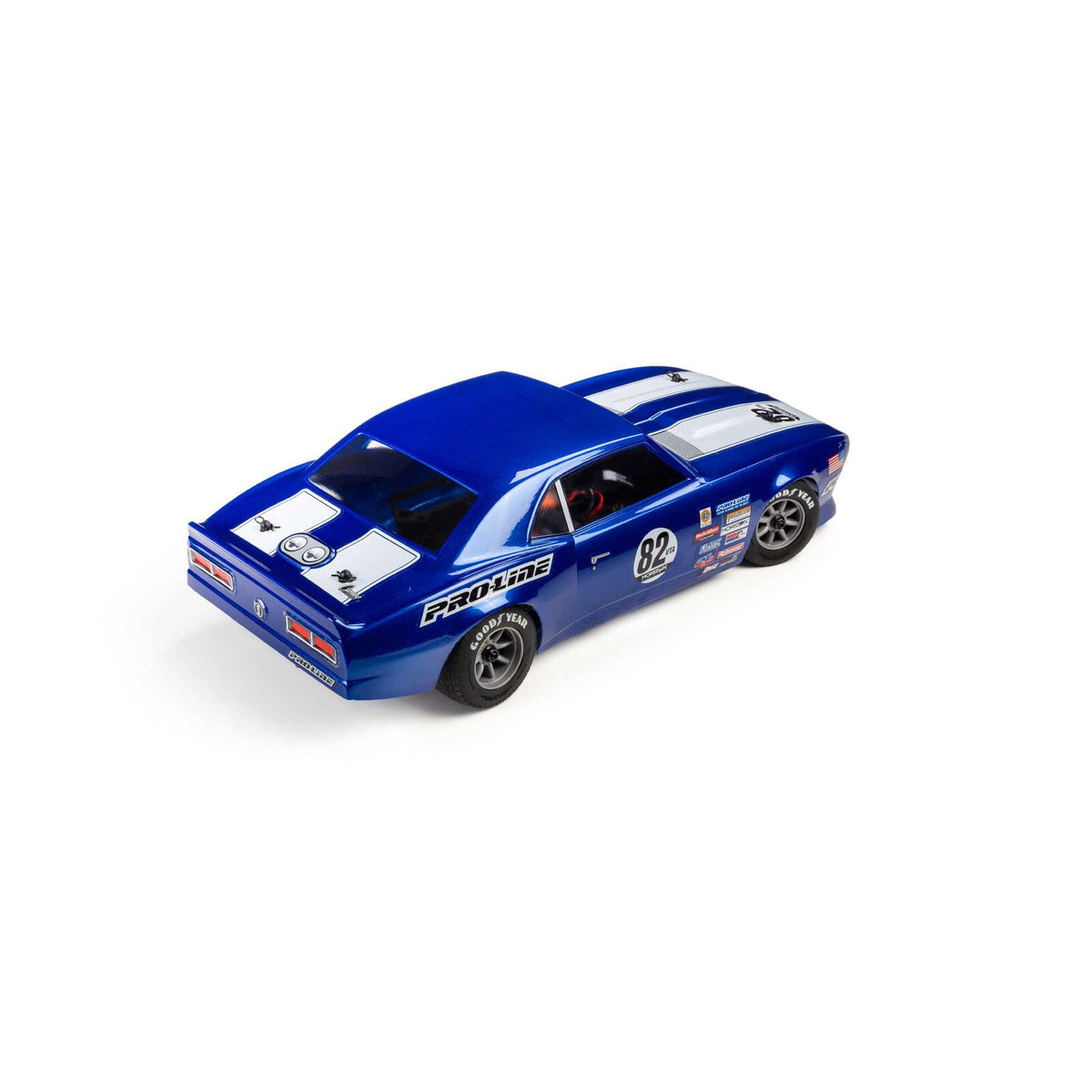 Pro-Line Racing 1/12 Pre-Cut 1968 Chevy Camaro Clear VTA Body: Losi NASCAR® Race Car