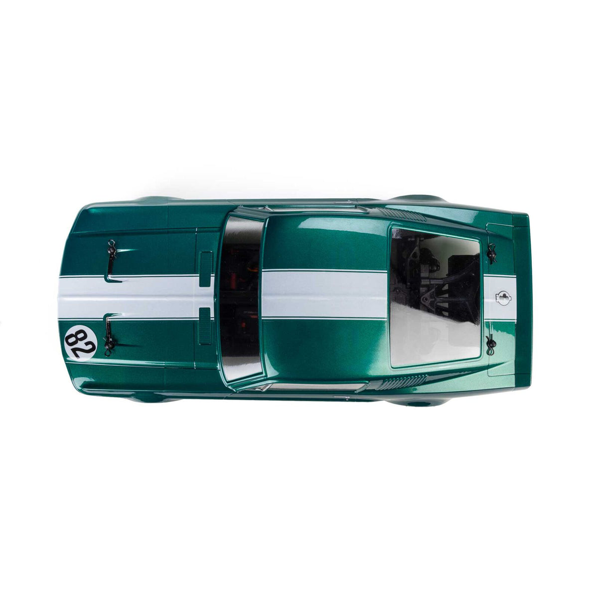Pro-Line Racing 1/12 Pre-Cut 1968 Ford Mustang Clear VTA Body: Losi NASCAR® Race Car