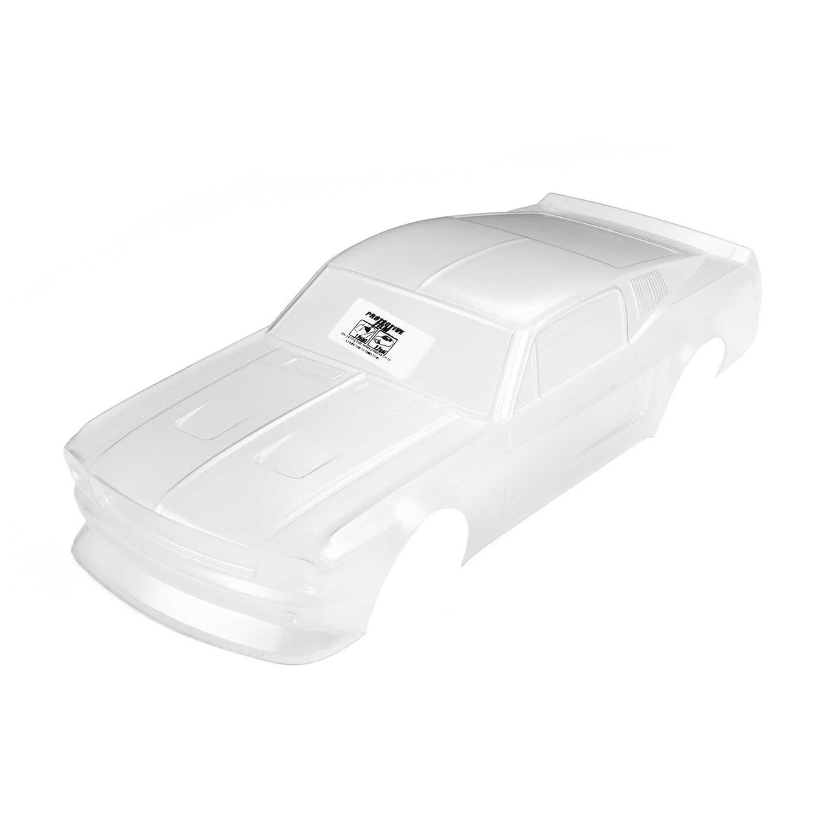 Pro-Line Racing 1/12 Pre-Cut 1968 Ford Mustang Clear VTA Body: Losi NASCAR® Race Car