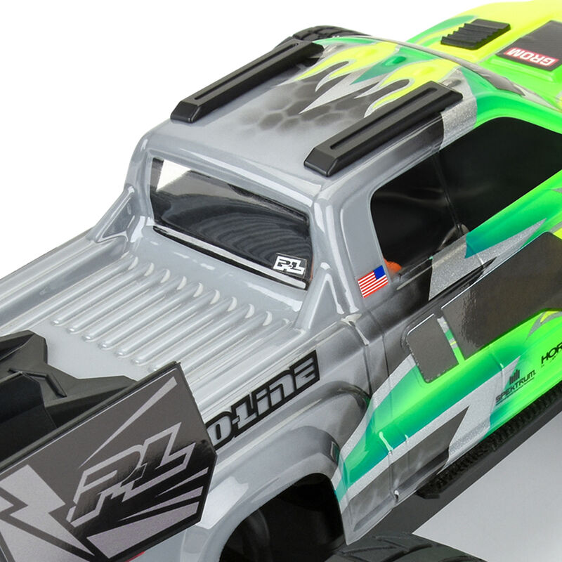 Pro-Line 1/18 Sector Wing Set and Roof Skids Black: Granite GROM