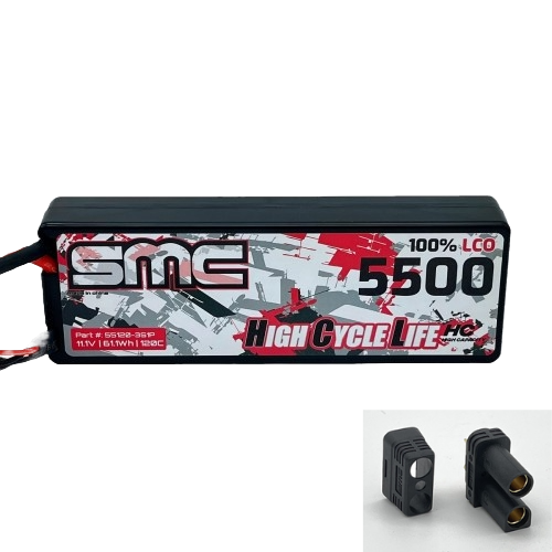 SMC HCL-HC 11.1V 3S 5500mAh 120C Hardcase Lipo Battery