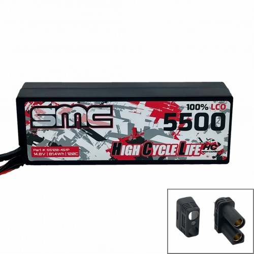 SMC HCL-HC 14.8V 4S 5500mAh 120C Hardcase Lipo Battery