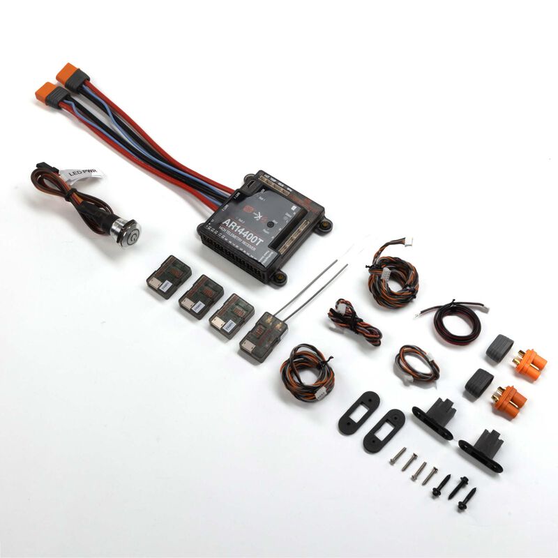 Spektrum RC AR20400T 20 Channel PowerSafe Telemetry Receiver